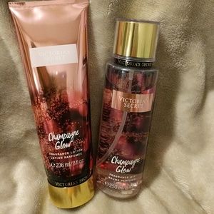 Victoria's Secret- Champagne Glow lotion & purfume